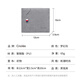 Cnoles wallet men's short multi-function leather wallet card bag multiple card coin wallet birthday gift for boyfriend husband Dream gray