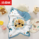 Arctic velvet children's air-conditioned quilt baby summer cooling quilt baby home nap blanket bedding three-piece set kindergarten washed cotton Lion Kingdom air-conditioned quilt 120*150cm
