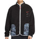 耐克（NIKE）外套男装2025夏季新款运动服摇粒绒保暖立领夹克 FZ6194-010黑色新年款 2XL