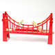 Jiuxu Meng hölzerne Zugspurspielzeug Toys Holzoote und kleine Zugbausteine versammelten Holzspuren Kinderpädagogische Holzzubehör 2 mittlere und geradlinige Spuren offizieller Standard