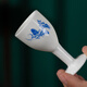 Baofuxiang Jingdezhen Ceramic Creative Wine Glass Chinese-style White Wine Glass Goblet Antique Small Wine Cup Household Spirit Cup One-shot Cup 4 Types 1 Wine Glass Each
