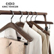 Gold bow tie, high-end black walnut solid wood clothes hanger, high-end wardrobe clothes rack near Gaoji, 6 Genting high-quality women's shirt hangers, 6 pieces, fast delivery