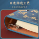 白金丽人 国潮活页笔记本本子故宫文创礼品记事本高档商务会议记录本文具伴手礼中国风日记本企业可定制 蓝色