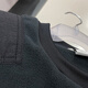 Nike (Nike) Sweat-shirt Veste de sweat masculin 2024 Spring and Automne Sportswear Fleece Round Round Neck Pullover DD4855-010 Black XL