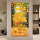 Dincmei Top Creation Beauty New Chinese Entrance Entrance Decoración Decoración Pintura Autoadhesivo Sala de estar Corredor Corredor Pegatinas de pared 3D Pintura de paisaje tridimensional 3d Pintura de paisaje 081. Bamboo Informe de seguridad Ancho de seguridad 30 cm-Altura 60 cm Pintura autoadhesiva [con pegamento en la parte posterior]