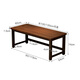 Yupin computer desk desk study desk office training desk e-sports long table BGZ756 walnut 100