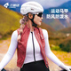 Lampada Cycling Vest Spring and Autumn Women's Vest Casual Sports Lightweight Breathable Windproof Road Bicycle Oak Yellow Vest XL