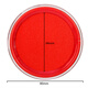 
Deli ink red quick dry printing platform quick dry seal oil press handprint oil financial special plastic shell printing platform oil 9863-round red
