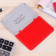 
Deli [super hot product] 120*80mm metal square large-sized instant dry printing platform seal office supplies red 9892