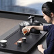 Shangyanfang tea set with tea tray all-in-one fully automatic high-end home office tea table kung fu tea making set complete set