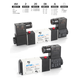 Yade Pneumatic Veneer Solenoid Valve 4M110/210/310-06/08/10 Cylinder Reversing Control Valve 4M1 4M12006B