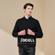Jodoll Jodon Jacket Herren Wolle Kurzmantel Business Casusing Collarjacke Schwarz 54