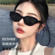 
Fall in love with sunglasses retro cat eye GM sunglasses men and women small frame big face round face UV anti-ultraviolet driving glasses