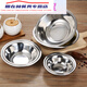 Aristocrat Bowl 5 Código de caballo de acero inoxidable Código de tazón Código de tazón pequeño Tazón de cuenco Cocina espesada 1 cm Cubo no magnético 18 cm (304 Material) 5