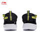 Li Ning children's shoes children's sandals for boys and girls summer style simple and comfortable sports and leisure sandals YKKU020 black-3 25