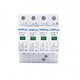 T2 secondary surge protector NU6-40KA2P3P4P/120KA surge lightning protector arrester 4P (three fires, one zero and one ground) 80KA
