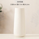 Mu Ding Ding simple style ceramic art vase white home living room with flowers for decoration high-end birthday gift