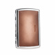 
PRINCE Prince genuine leather painted high-end metal cigarette box creative portable cigarette clip 12 thick cigarette protection box YHC12004 olive green 12 pieces