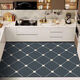 Xuxian floor mats, kitchen floor mats, stain-resistant mats, household non-slip carpets, water-absorbent and oil-proof, large-area custom-made foot mats, gray style, 120*200cm, versatile