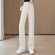 
Cypress House draped elastic waist wide-leg pants for women 2025 autumn new style fashionable loose simple casual pants