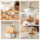 Small quality 0 glue health pot large capacity 1.5L office household tea kettle fully automatic kettle electric kettle thermostatic glass with tea leakage YSH06A