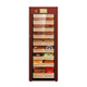 Bulldog cigar cabinet, constant temperature and humidity control, cedar wood compressor, cigar humidifier, red wine cabinet, dual-purpose ammonia removal, WiFi energy-saving, frequency conversion fingerprint lock, large capacity VC528, fourth generation VC528, coffee color, height 1.79 meters, key lock 528L