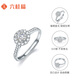 Liuguifu Jewelry Silver Ring Bright Starlight S925 Silver Inlaid Zirconia Ring as a birthday gift for your girlfriend