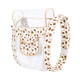 CLCEY baby traditional four-claw double-shoulder strap baby front-held back bag child multi-function lightweight breathable turban outer (cloth style) four-claw insertion buckle
