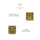 
Chow Tai Fook MONOLOGUE National Tide General Armor Guarding Courage Golden Transshipment Bead for Men and Women MR1477 Brave 17.5cm