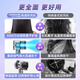 KONKA hair dryer, household mute negative ions, high power, no damage to hair, constant temperature, quick drying, convenient high-speed hair dryer, high-end brand gift box, birthday gift for parents, celebrity + Aurora Purple, billion-level negative ion quick drying + drying cap + gift box