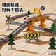 Letop Baby children's electric train high-speed rail track toys for boys 3-4-5-6th birthday June 1st New Year gift 178cm double-decker/double-track (train + high-speed rail track) [Exquisite gift box]