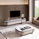 Couchtisch, italienisches leichte Luxus -Rock -Panel helllicht TV -Schrank Minimalistische Kombination einfaches modernes Zuhause kleine Wohnung Stylish 13575 cm Long Tea Tisch