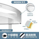 摩恩（MOEN）单层角篮卫生间五金挂件不锈钢双层角篮转角置物架带挂钩90103 ACC9925双层角篮 （镜面款）