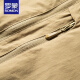 
ROMON spring and summer thin standing collar fishing vest men's work vest outdoor casual men's trendy sleeveless vest jacket khaki YY-686 vest M