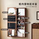 Original solid wood dressing mirror wall-mounted dressing cabinet bedroom full body makeup mirror storage cabinet full body mirror M1054