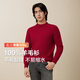Hodo 100% pure wool Hodo men's woolen sweater for men 24 autumn and winter thickened sweater base layer sweater for men