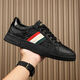 
Medusa genuine leather Medusa casual lace-up high-end board shoes low top business high-end sports versatile breathable and odor-proof shoes M9922 white and green 42 42