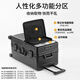 乌尼莫克（Uniamog）德国品牌超大容量行李箱新款旅行箱拉杆箱商务出差密码箱托运皮箱 曜岩黑-减震刹车万向轮 加厚耐摔 28英寸 /USB充电+可放15英寸电脑