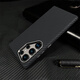 Beiji [built-in Magsafe magnetic suction] suitable for Samsung S24 Ultra mobile phone case new S23 Ultra Kevlar skin-sensing hard case S24+ premium s23 anti-fall protective case [Kevlar 600D] UK-black, white and gray stripes Samsung Galaxy S24 Ultra