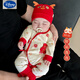 Disney (Disney) baby's 100-day party clothes, spring and summer baby one-month clothes, newborn one-piece clothes, new born baby, spring and autumn good luck dragon 52cm 52
