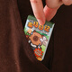 Lisa Duck Kapibala Dress Up Doudou Buch Mini süßer Aufkleber Slutty Fisch tragbares Taschenbuch Spaß Spielzeug [Familienporträt]