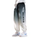 MCTICCO Jungen Ice Seide Schnelltrocknende Hosen für Sommer Kinder 2025 Neue Sommermückenhose große Kindersporthosen Sommer Thin 9767 Schwarz + 5725 Gradient [Set] 150 cm