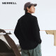 Mele Mele outdoor men's casual clothing, fleece lining, warm and comfortable top, simple and versatile casual top