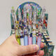 Genshin Impact Blind Box Press neutraler Stift Tinali Zhongli Cartoon Roundpoint Pen Animation Signature Pen 6186 Funinga Blind Box Pen 36 Box 0,5mm x Einzelkiste