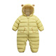 Mini Balabala three-proof one-piece down jacket for boys and girls baby down jacket one-piece cute jacket 2025 new product