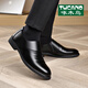 Zapatos para hombres de carpintería de carpintería 2025 String y otoño Toe British Business British Cuero Zapatos de cuero para hombres Bodas Estándar Negro Estándar 6189 37