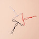 Xuanyi-Kartenabdeckung Lanyard Access Control Card Key Anti-Losssing-Geräte Kette kleiner Anhänger Arbeitskarte Zertifikat U Disk Schildbuskarte Subway Card Kurz 8-Charakter Doppelsieitdes elastisches Seil 12 Packs Schwarz