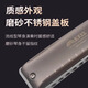 Loch Sound 12 Loch Gesamtskala Blues Harmonica EZ12 Anfänger Tuning Blues harmonica Erwachsener Performance Grad A-Tuning Gold (kein Notwendigkeit, den Klang zu drücken, und mit Bass 46 ausgestattet)