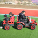 Handsome red children's electric vehicle tractor can sit on extra large bucket with bucket off-road remote control toy vehicle engineering vehicle for boys and children blue 550 motor 12V7A battery remote control