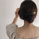 Qindu minimalist personality temperament metal U-shaped hair accessories niche high-end adult hairpin hairpin women matte gold glossy gold